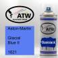 Preview: Aston-Martin, Glacial Blue II, 1621: 400ml Sprühdose, von ATW Autoteile West.